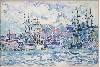 De Seurat à Matisse, Henri Edmond Cross et le néo-impressionnisme : Paul Signac. Marseille, huile sur toile. copyright.